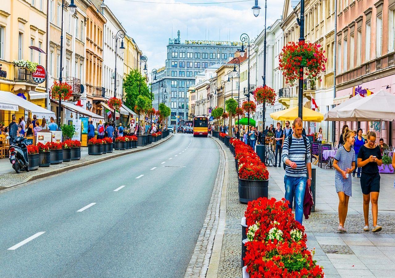 Elegant Apartment Warsaw Promenade Exteriér fotografie